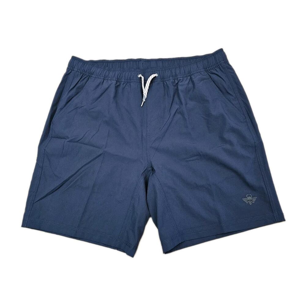 GymRatzz Workout Kore Short Lined Blue Size XL